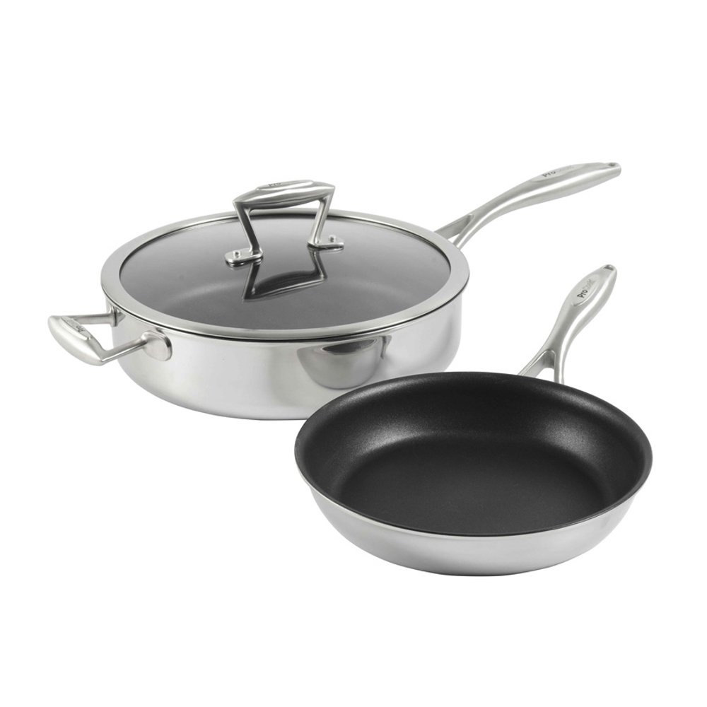 View ProCook Elite TriPly Cookware Induction Saute Frying Pan Set information