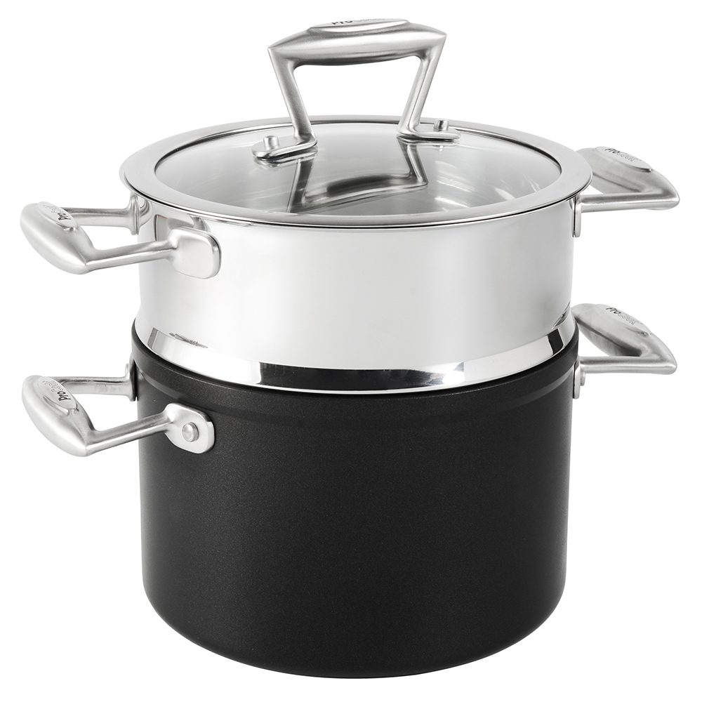 View ProCook Elite Forged Cookware Induction 1 Tier Stockpot Steamer Set information