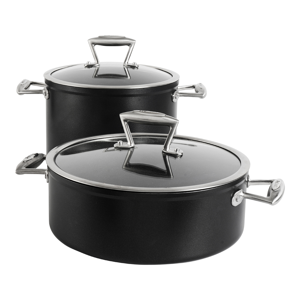 View ProCook Elite Forged Cookware Induction Pots Pans Set 2 Piece information