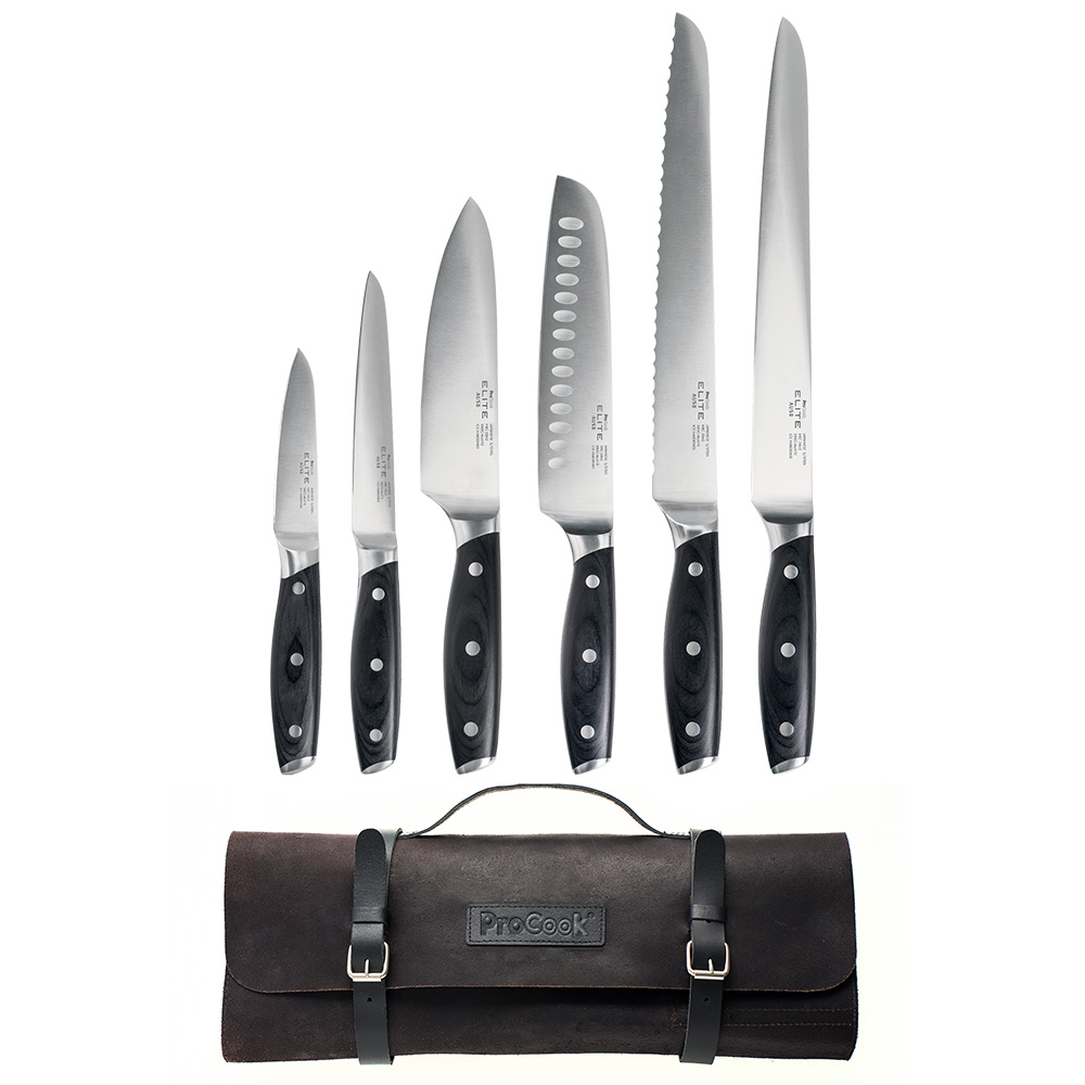 View 6 Piece Knife Set Case Elite Ice X50 Knives by ProCook information