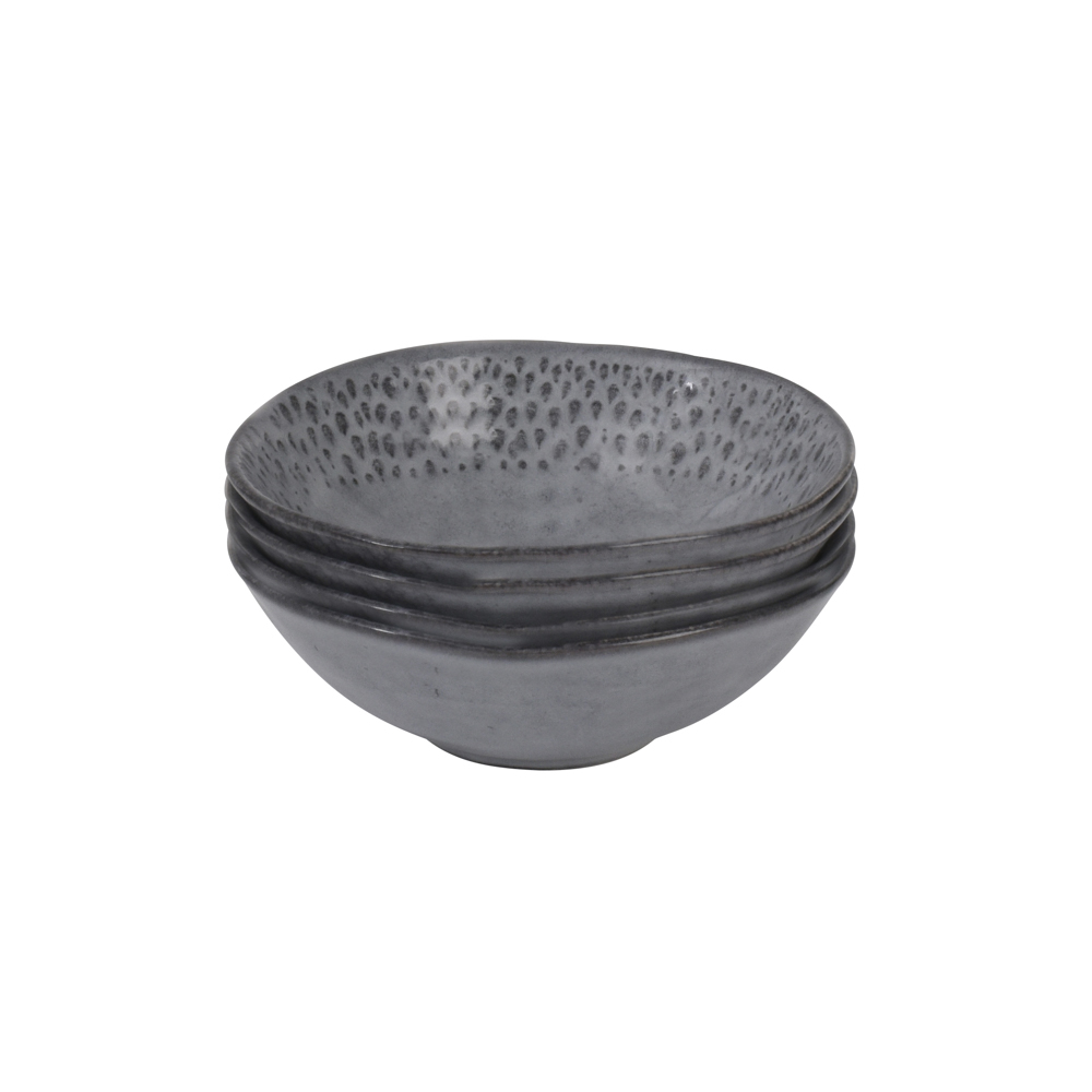 View 4 Grey Stoneware 15cm Bowls Malmo Tableware by ProCook information