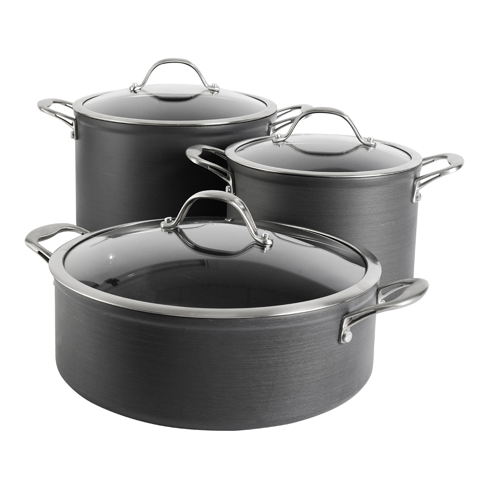 View Anodised Casserole Dish Set Cookware by ProCook information