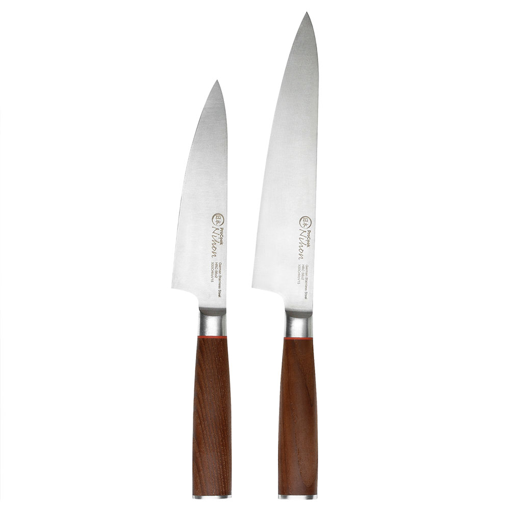 View 2 Piece Chef Knife Set Nihon X50 Knives by ProCook information
