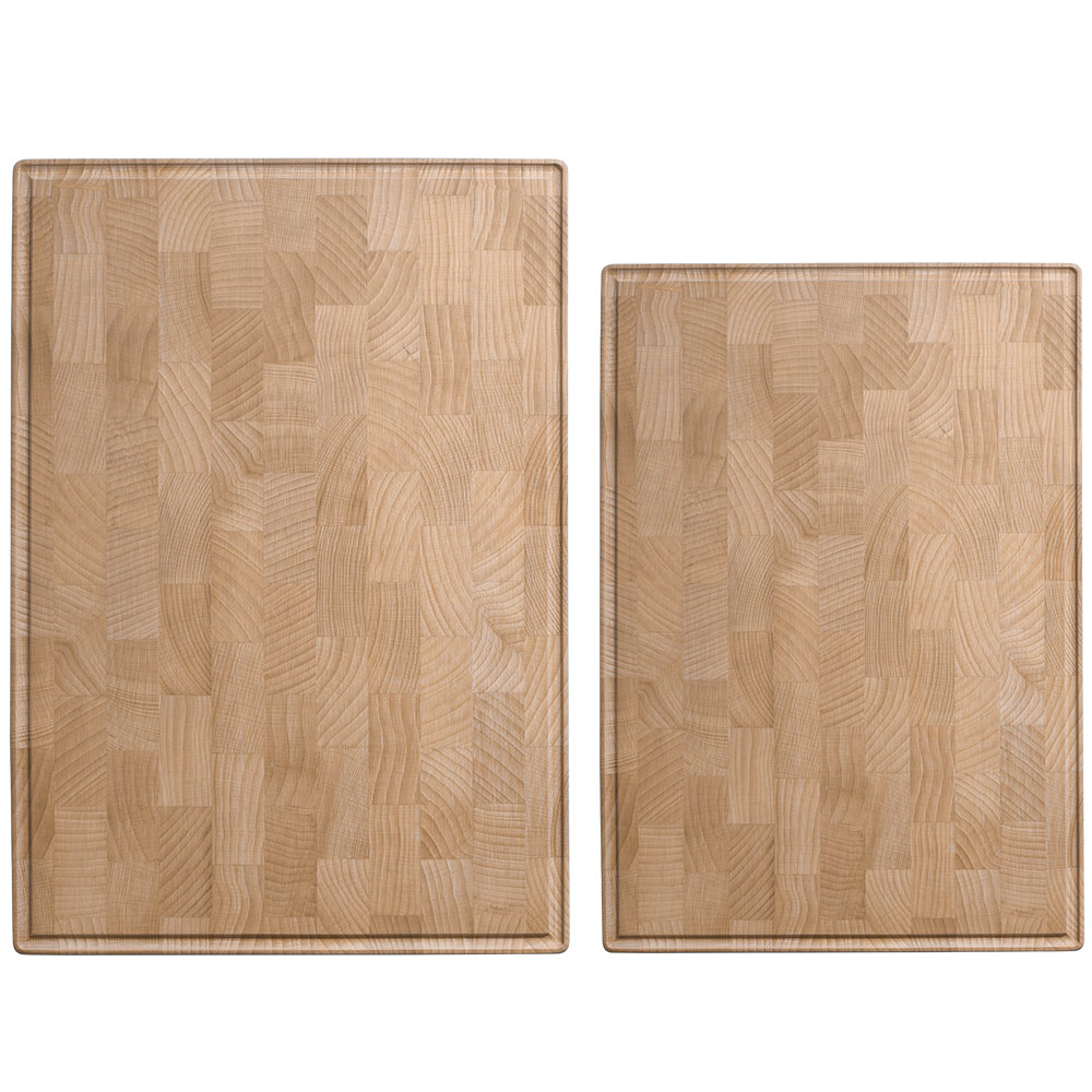 View 2 Piece Wooden Chopping Board Set Kitchenware by ProCook information
