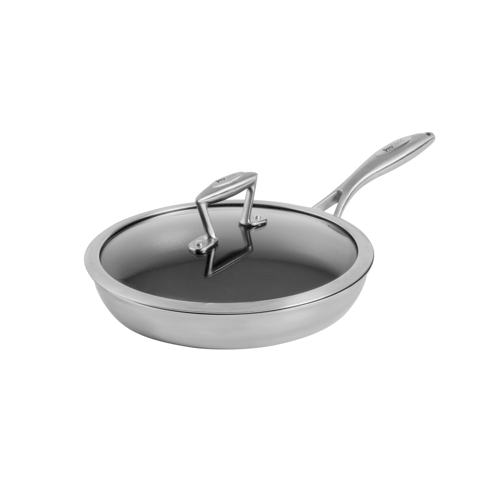 View ProCook Elite TriPly Cookware Frying Pan with Lid 26cm information