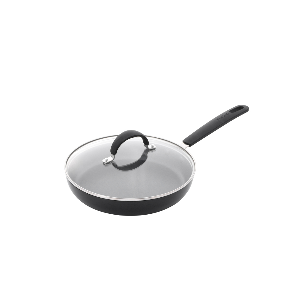 View ProCook Gourmet NonStick Cookware Frying Pan with Lid 24cm information