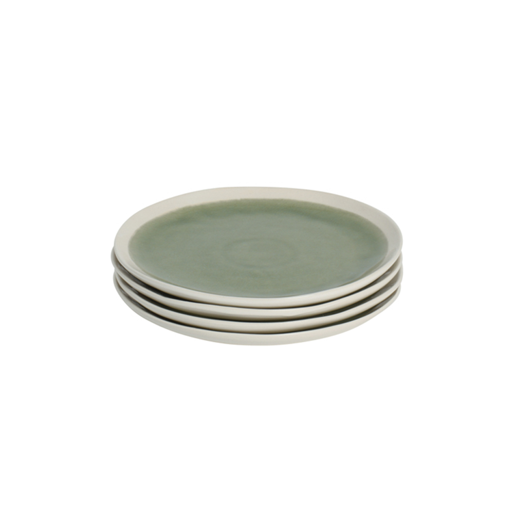 View ProCook Sonoma Tableware Green Stoneware Side Plate Set 205cm information