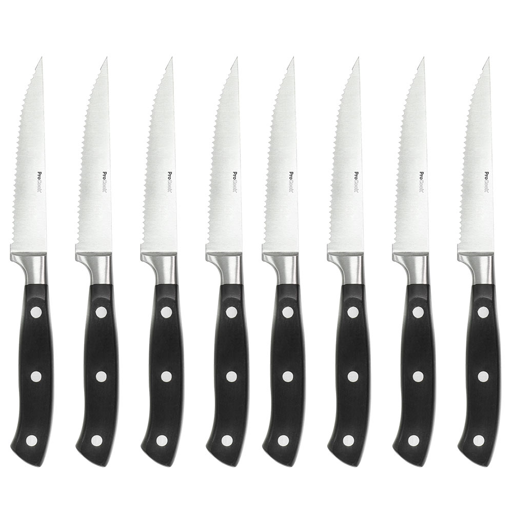 View 8 Piece X30 Steak Knife Set Knives by ProCook information